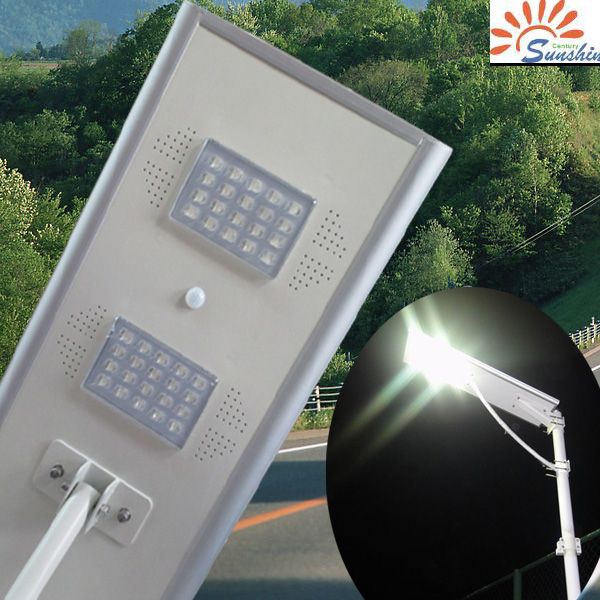 40W integrated solar street light