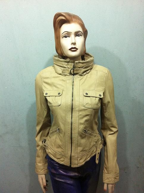 Ladies Leather Fashion Jacket