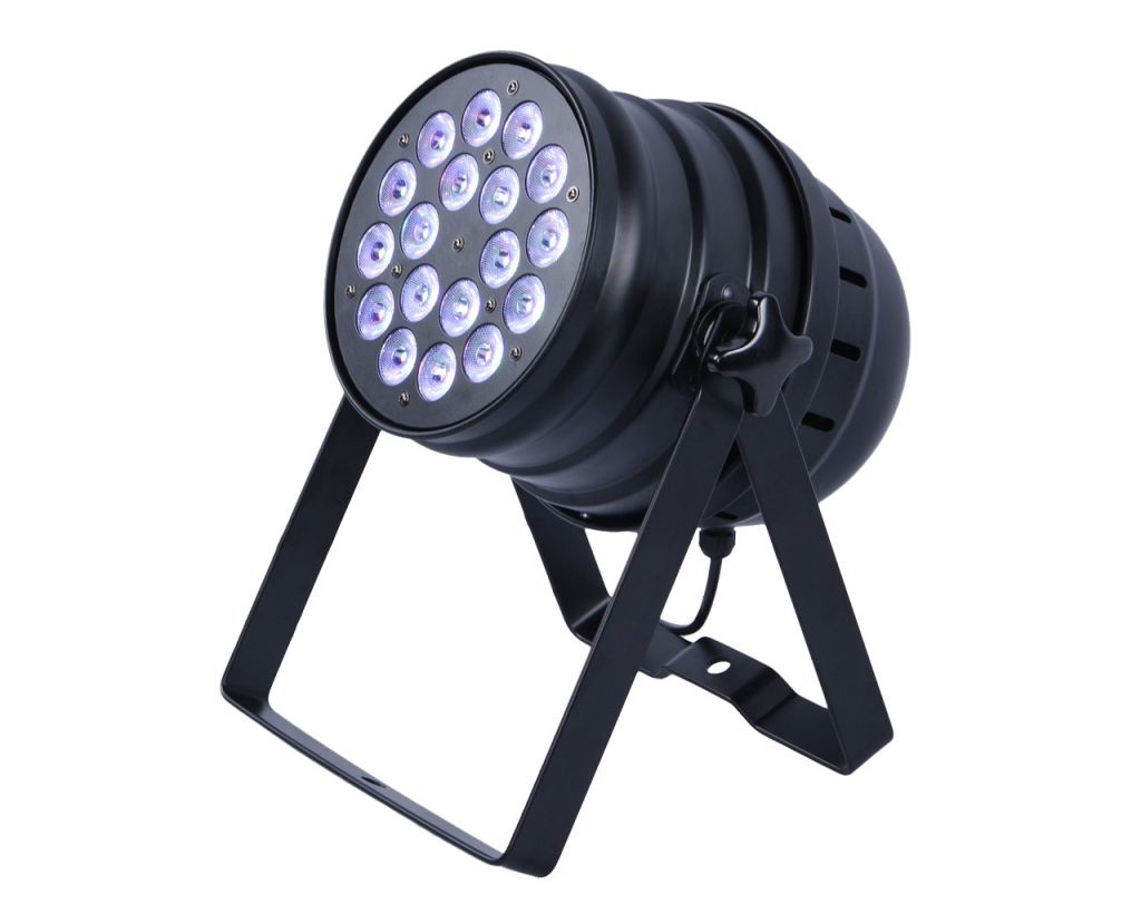 LED Par Light, 18PCS 5in1 RGBAW, P64, LED Wash