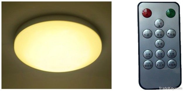 LED remote control color/temperature ceiling lamp