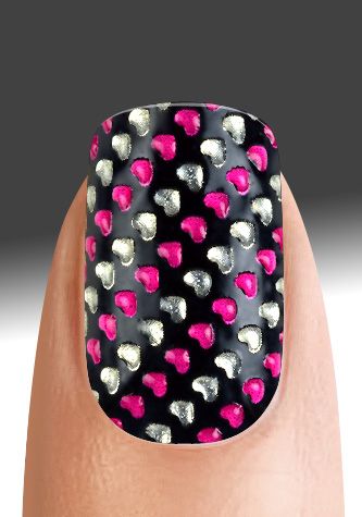 Pretty Woman Fashion Nail 3D Wrapes Nail Sticker