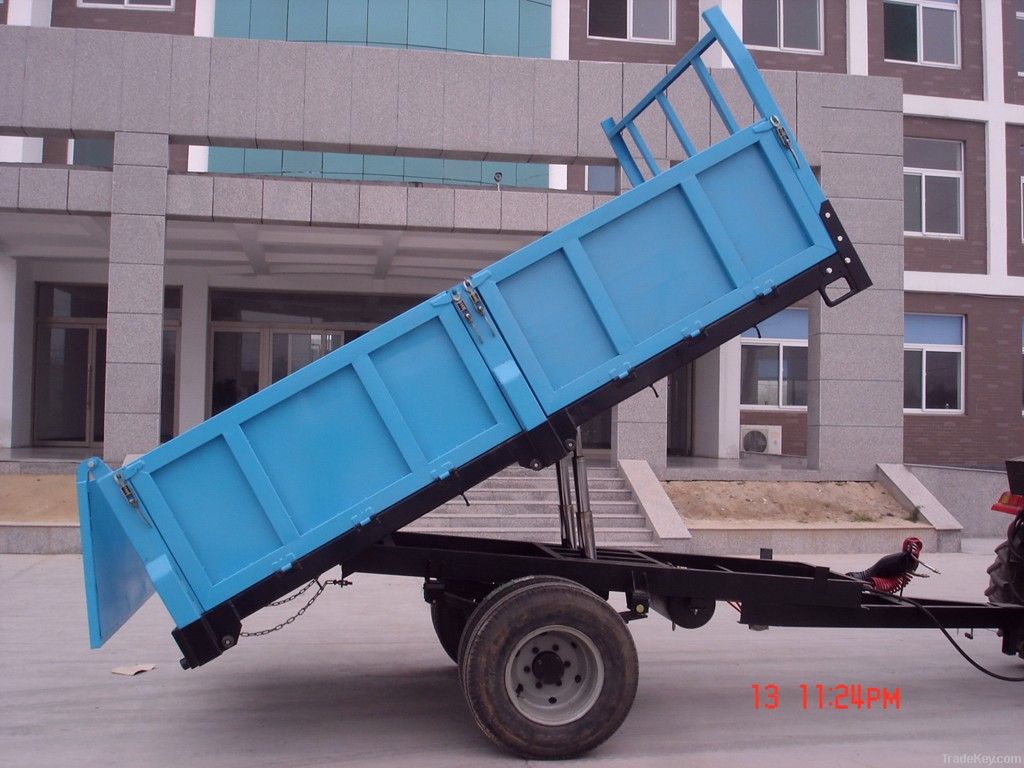 6 tons hydraulic tipping trailer