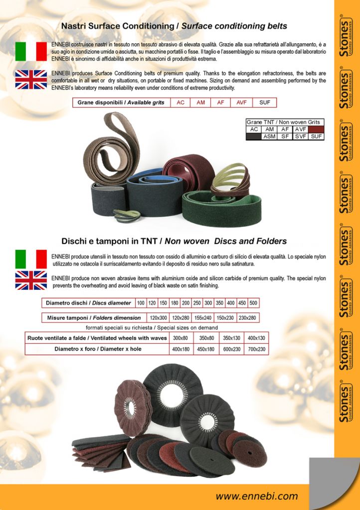 surface conditioning belts