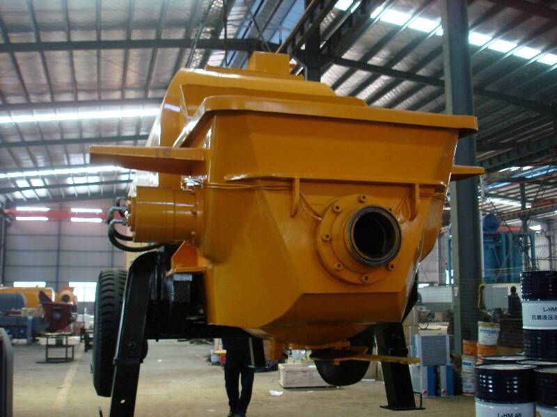 Motor Trailer-Mounted Concrete Pump (HBTS60.13-90E)