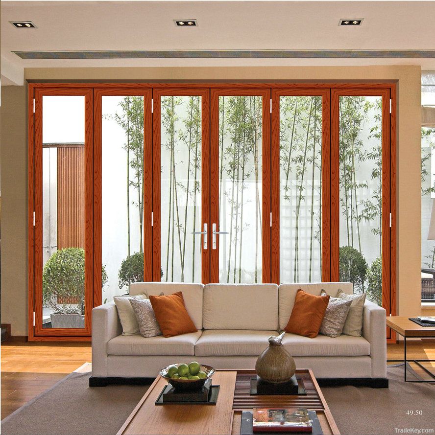 Aluminum folding door (66-SR)