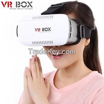 3D VR BOX 2.0 Virtual Reality Headset Glasses For 4~6 inch Smartphones