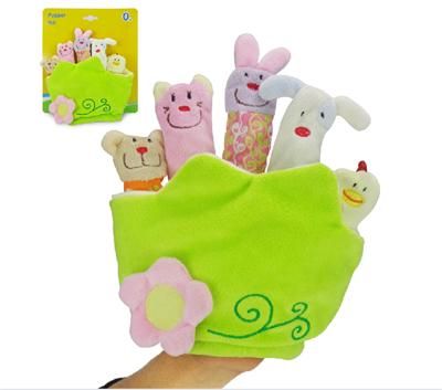 Baby Plush Animal Hand Puppet 