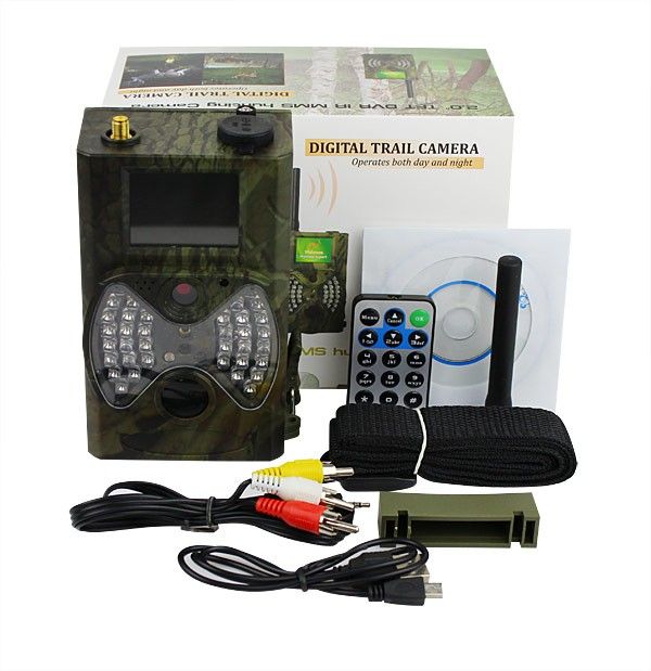 HD 1080P GPRS MMS Wild Wildlife  Game Scouting Cameras Hunting Trail Cameras GPRS MMS with remote Control