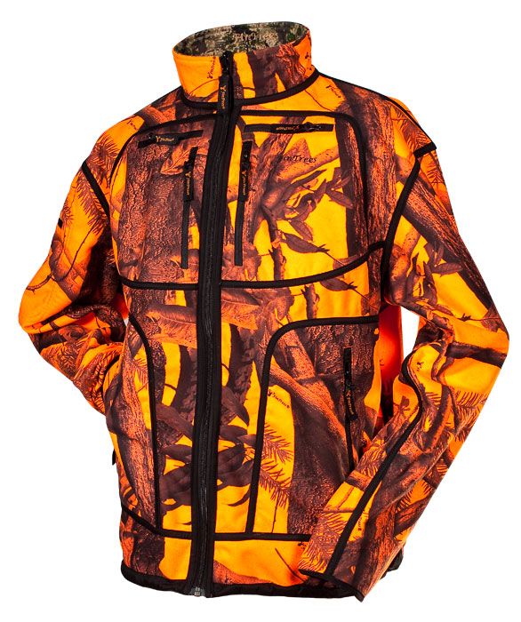 Red and Digital Camouflage Both Sides Swear Winter Hunting Camo Suits for Hunting