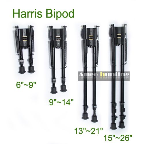 6~29 inch Harris Bipods as Fore Grip Tactical Bipod with Universal Adapter 