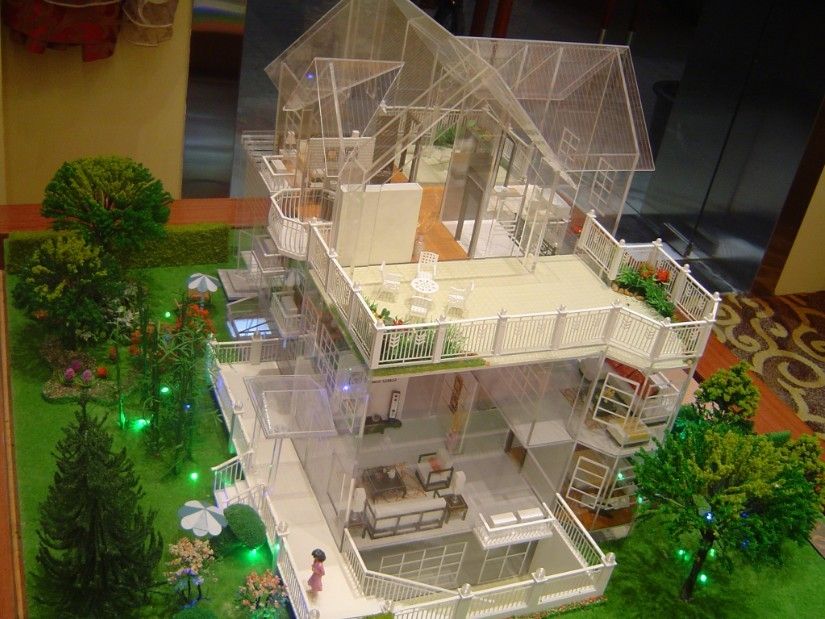 architectural model,residential model,building model,villa model,apartment model