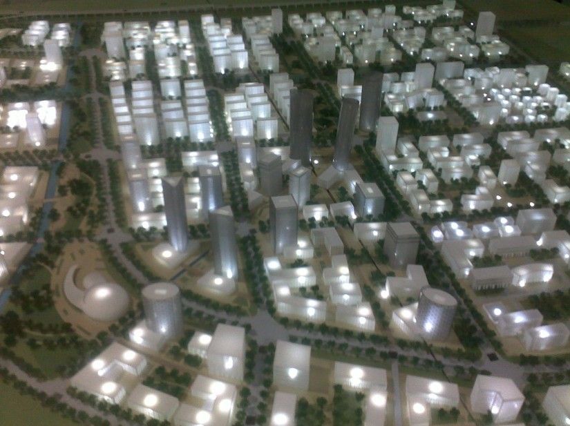 city planning model,programming scale model,architectural model,real estate model