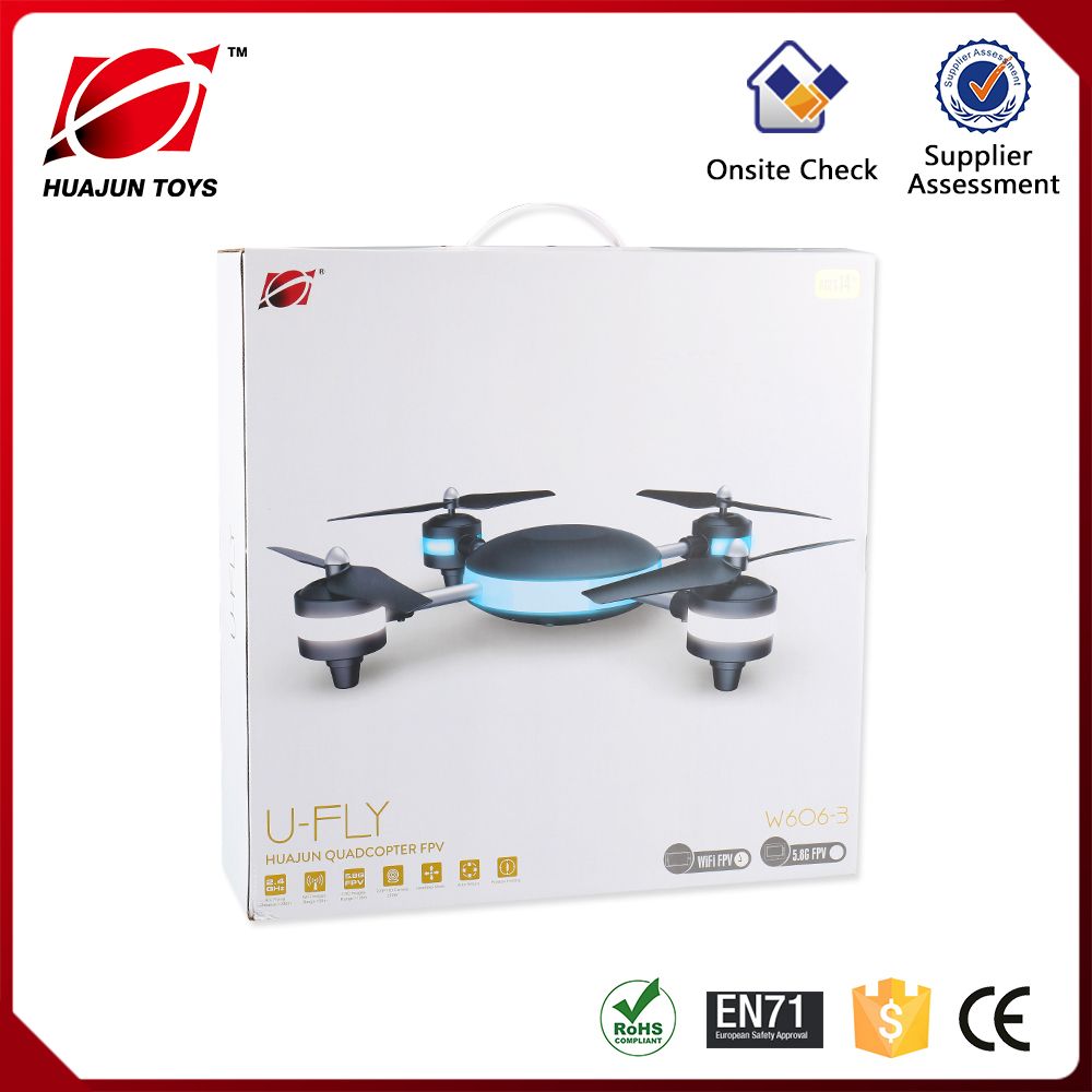 U-Fly FPV built in camera, headless drone, position holding, auto takeoff and landing features