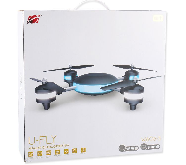 U-Fly FPV built in camera, headless drone, position holding, auto takeoff and landing features