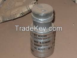 Pure Silver Liquid Mercury 99.99%