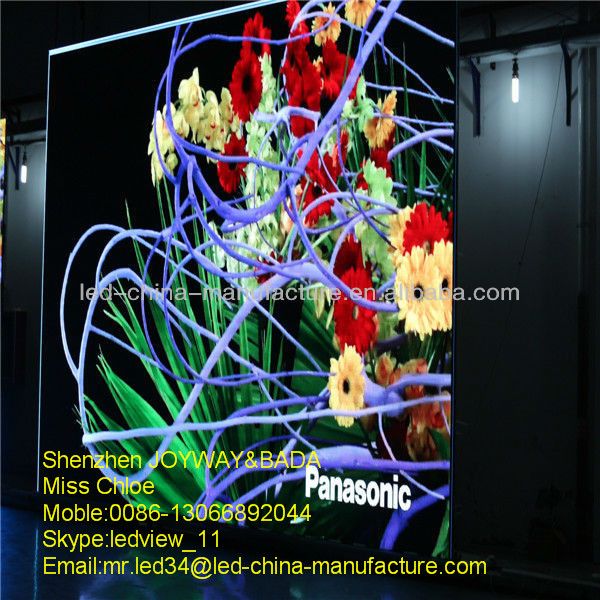 Die-cast cabinet indoor P6 rental led panel display for stage