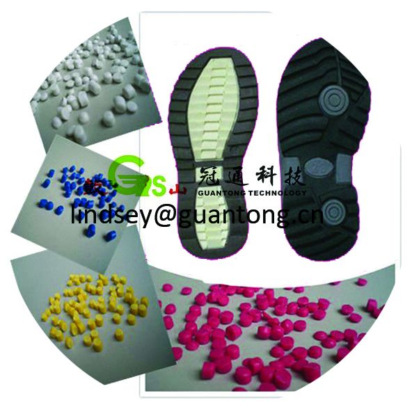 PVC compound for Shoes, Sandals, Sporting Shoes, Boots, Shoes Sole with Soft, Flexible, Transparent, Colorful, Granule 