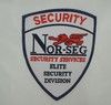 elite security service uniform shoulder badge