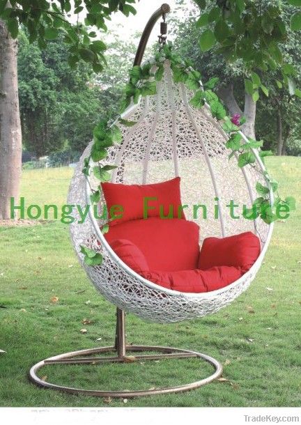 Outdoor White Pe Rattan Hammocks