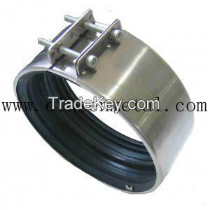 SML cast iron pipe 316 stainless steel coupling