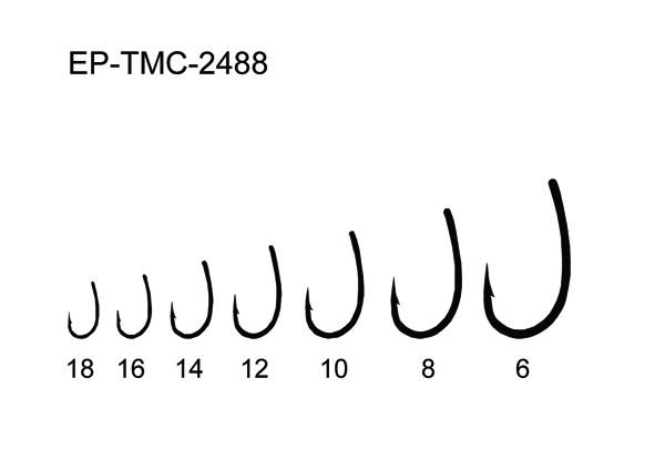 TMC2488 Dry fly hook