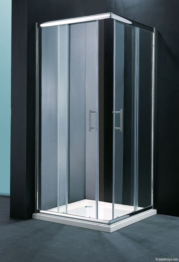 square shower enclosure