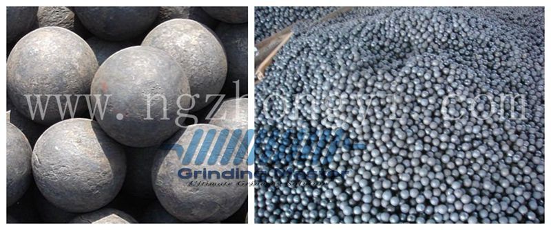 Forged steel balls