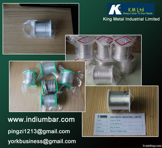 Indium wire/Indium thread