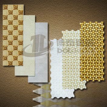 3D Interior Decoration Artistic PU Background wall