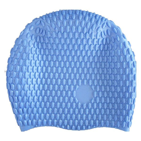 Beautiful multi colour silicone swimming caps