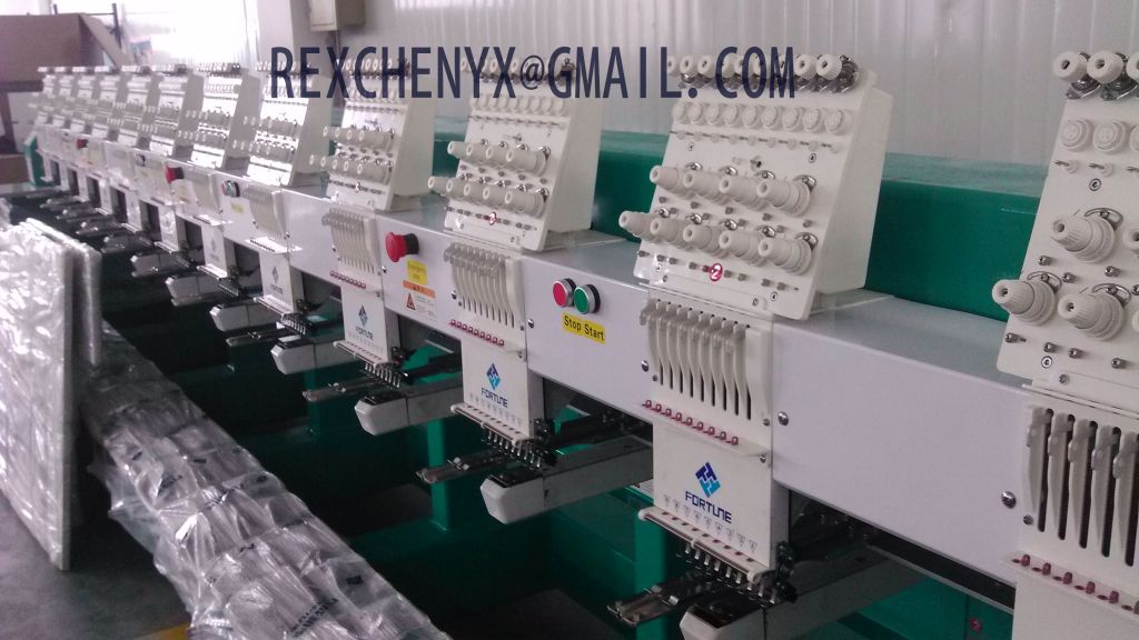 Multi-head Cap T-shirt Embroidery Machine