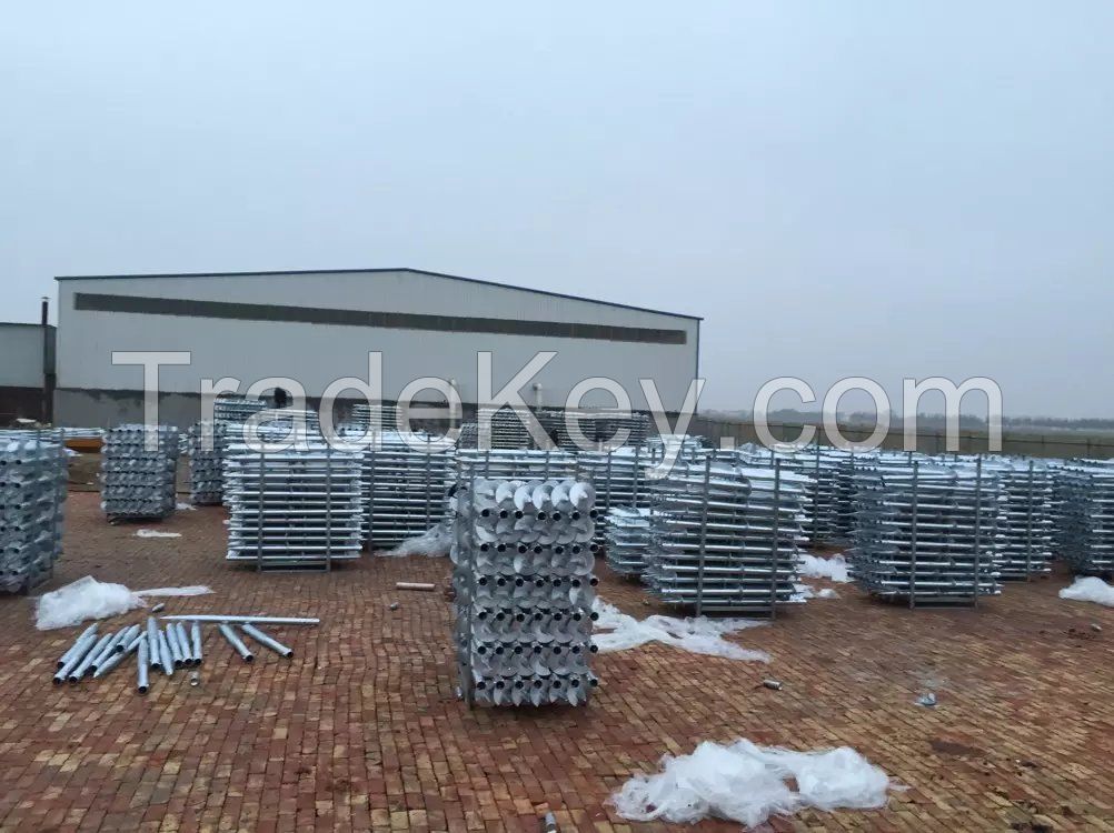 high dip galvanized ground screw 