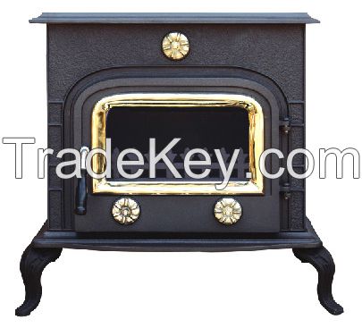 wood burning stove