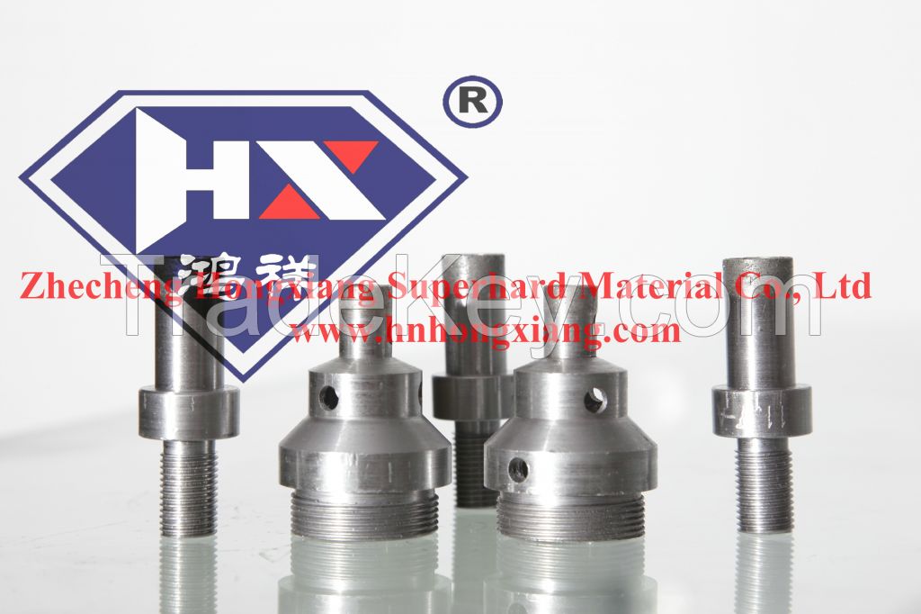 Diamond drill bit for glass drilling bit