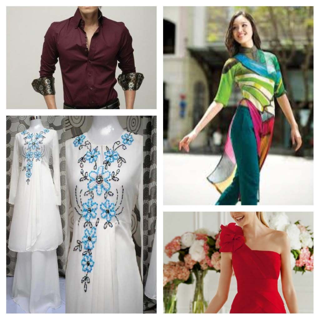 DRESSES - AODAI - BAJU KURUNG - MEN'SHIRTS - UNIFORMS