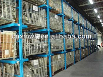 Collapsible pallet cage