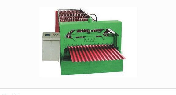 colored steel tile forming machine