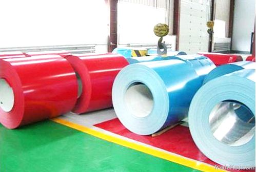 Color coated aluminum coil