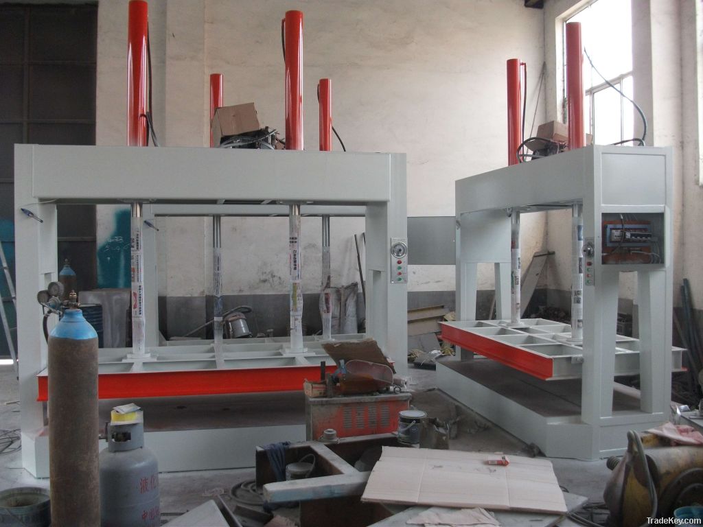 PVC doors making cold press machine MH3248*50