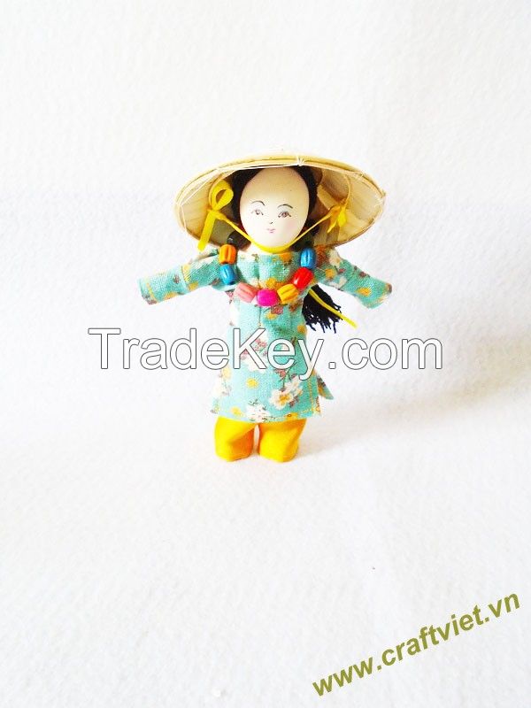 Vintage Aodai Doll