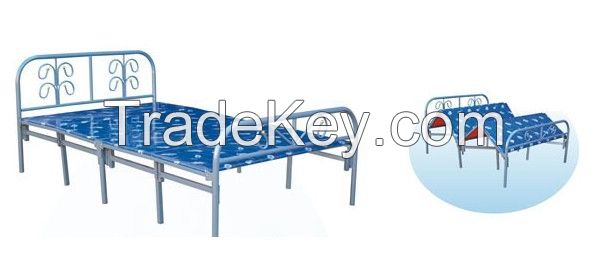 Metal Folding Bed /10 Legs Metal Single Folding Bed Export to Dubai Doha