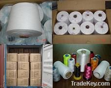 Polyester ring spun yarn