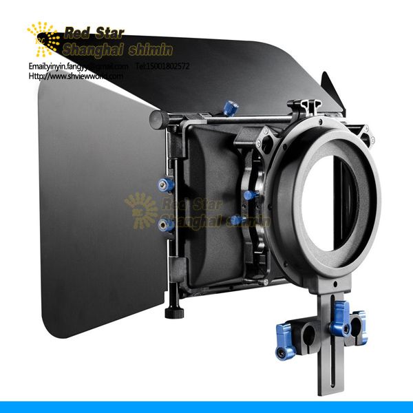 Matte box for 15MM rail rod support follow focus 550D 60D 600D 5D2 dslr camera