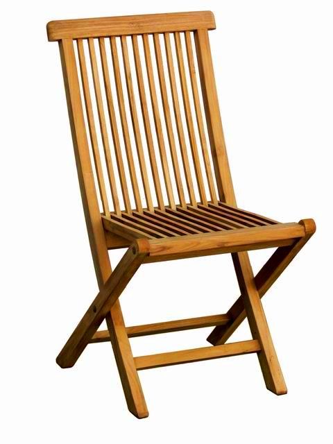 Khuza Folding Chair made of teak wood