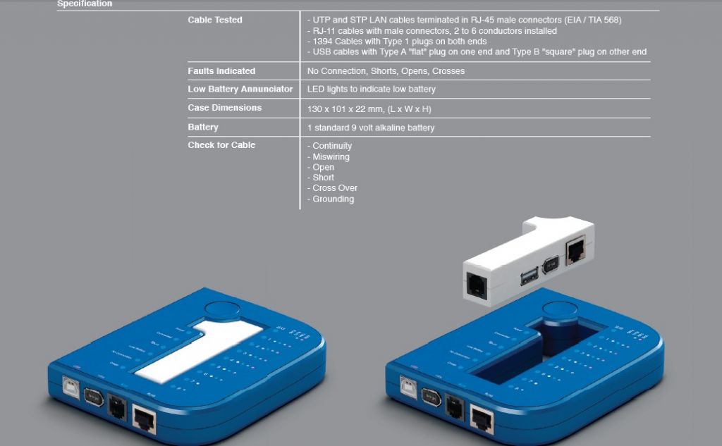 Lan Tester Cable Tester Network Tester Cable Lan Tester