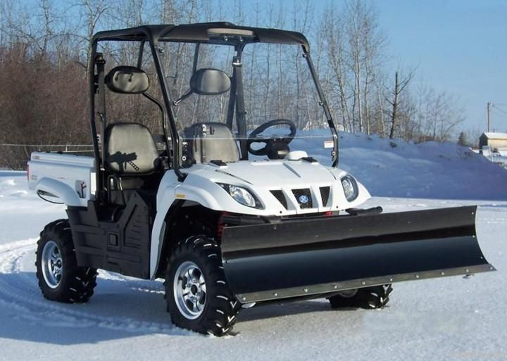 350CC 4x4 off road side by side EPA UTV Farm Vehicles With Snow Plow