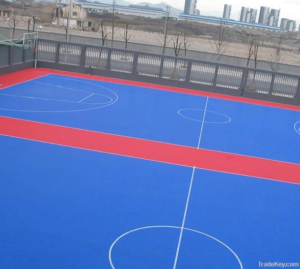 outdoor basktetball floor PPinterlock floor