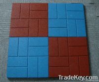 rubber tiles