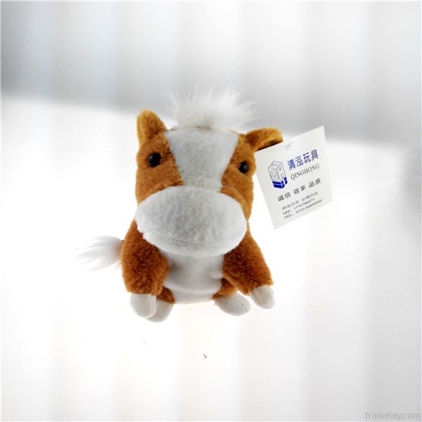 2014 new year hot sale plush talking horse toys