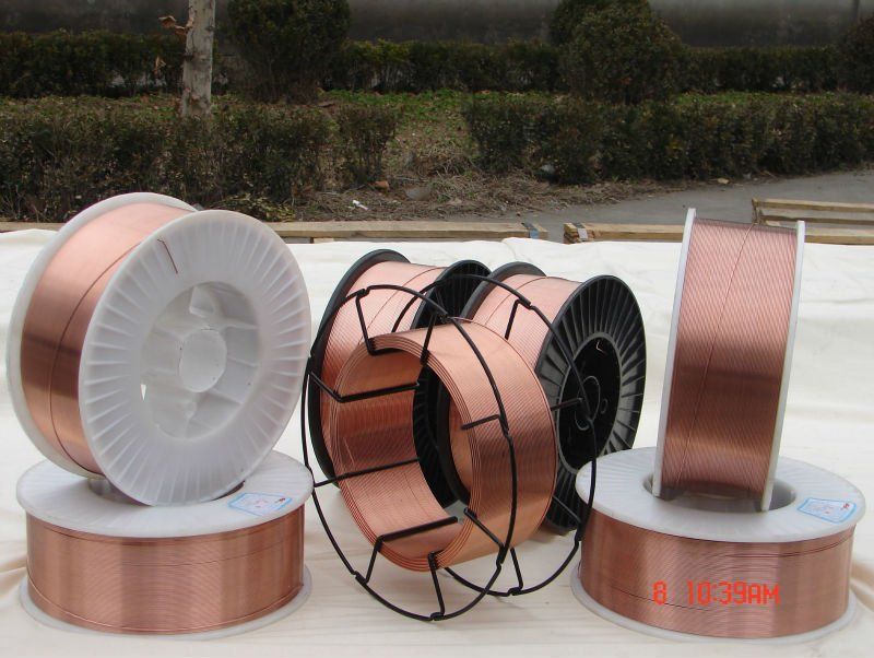 AWS ER70S-6/ DIN SG2/ JIS YGW12 / BS A18/ EN G3Si1/GB/T ER50-6 mig welding wirefactory from China